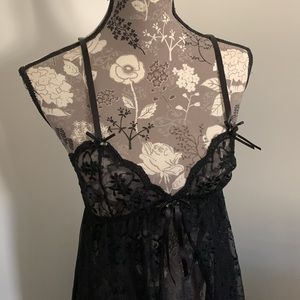 Malini Black Lingerie